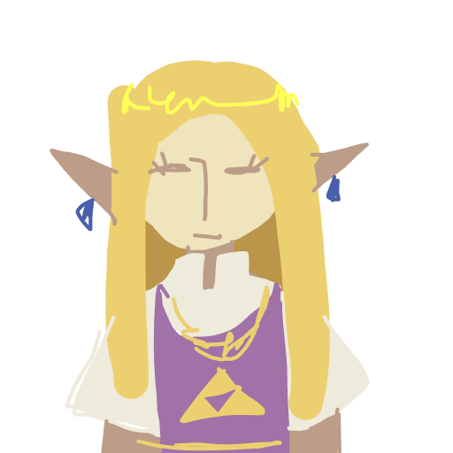 Zelda drawing by loumeister