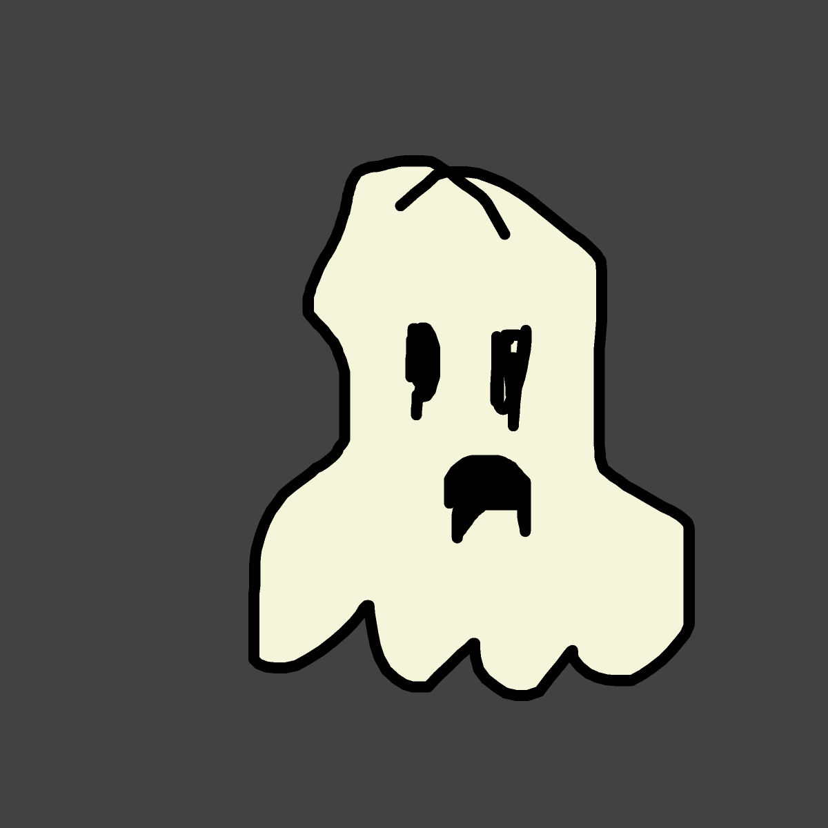 Ghost drawing by selecta