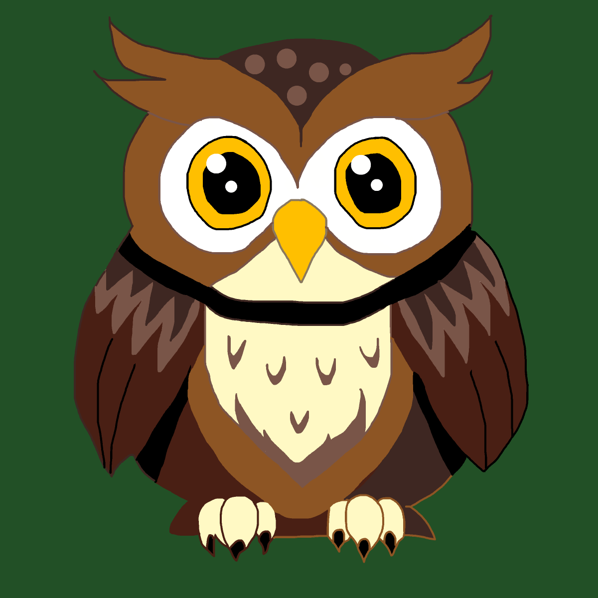 Owl drawing by carla