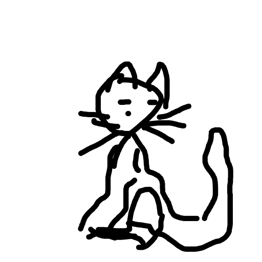 Cat drawing by aqua-hyper-doodler