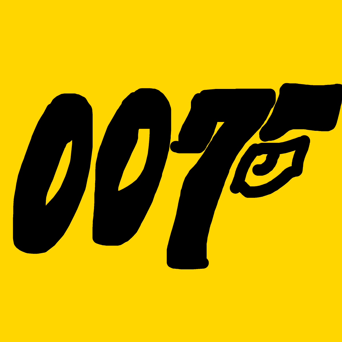 James Bond drawing by johnny boy