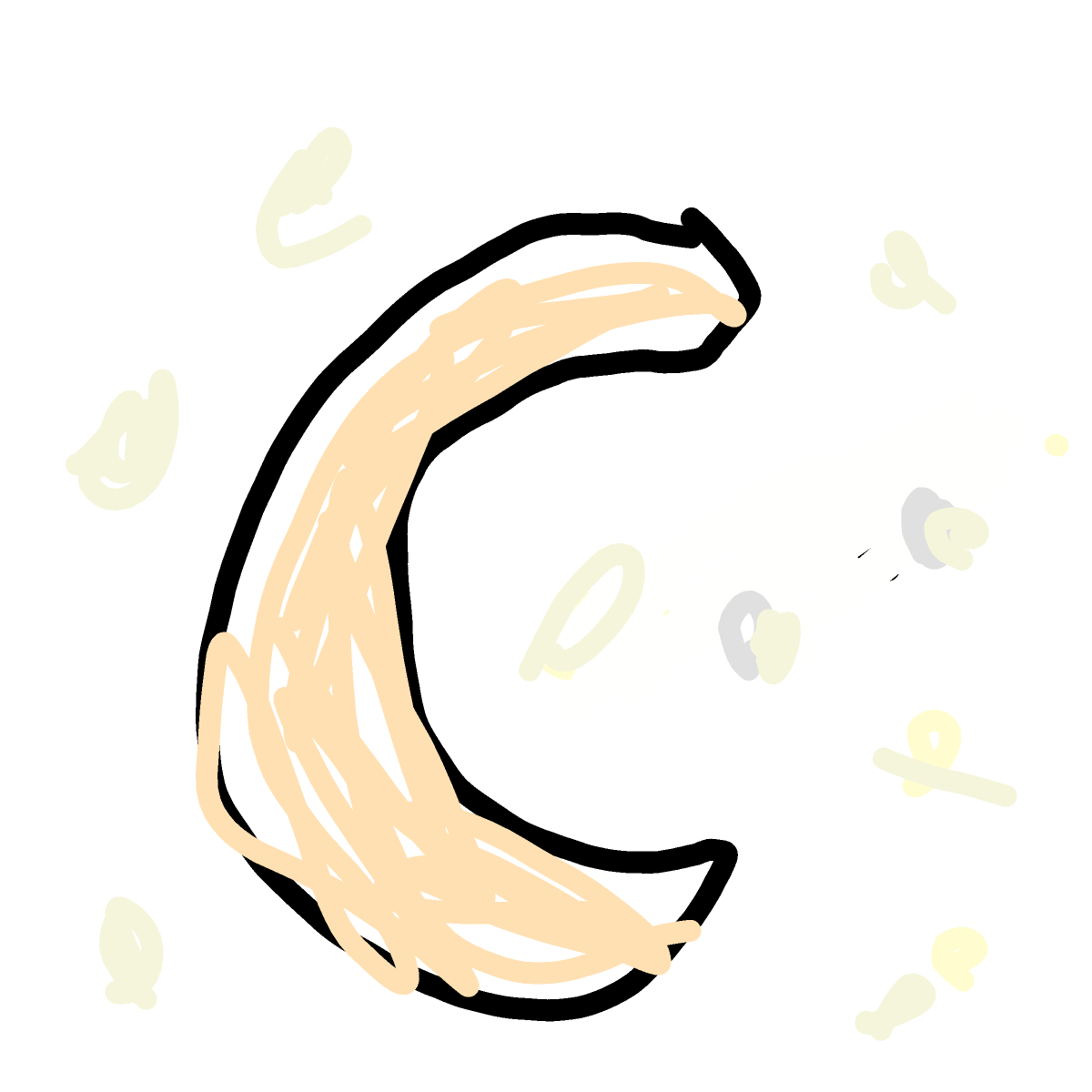 Moon drawing by lead-near-data