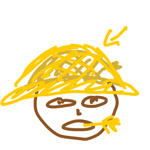 Straw Hat drawing by magic-vivid-guru