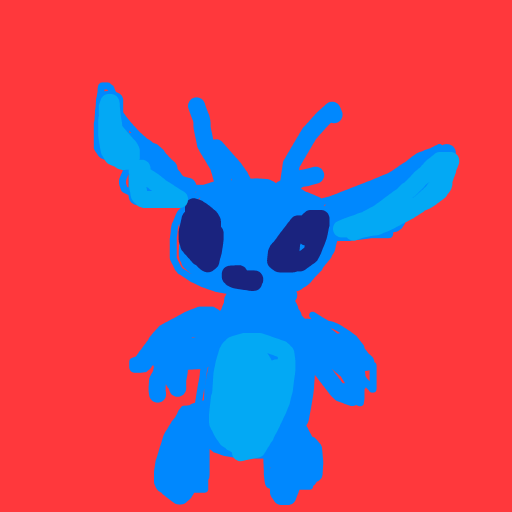 Stitch drawing by audiblysticky