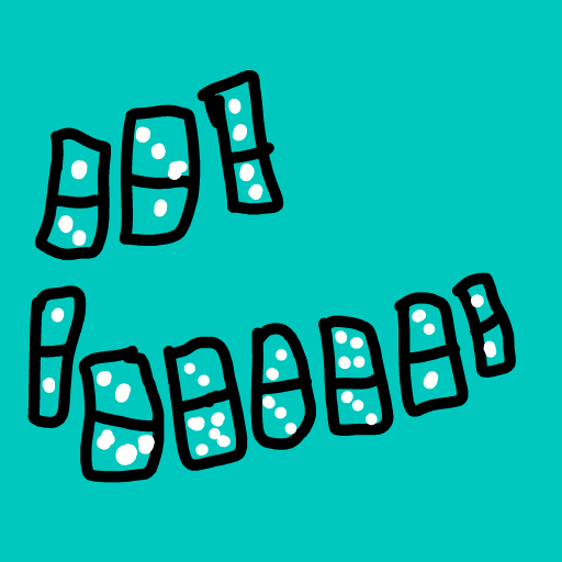 Dominoes drawing by SafiyyaJ
