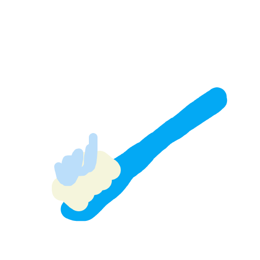 Toothbrush drawing by neesh