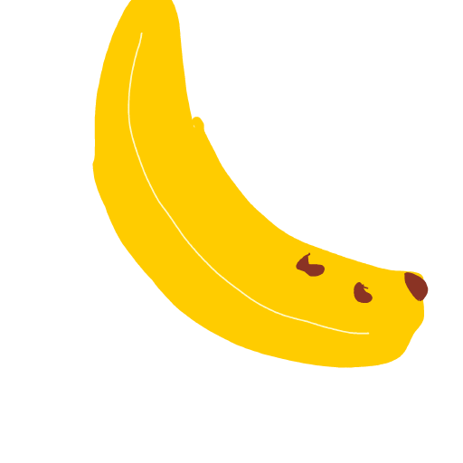 Banana drawing by Shandi