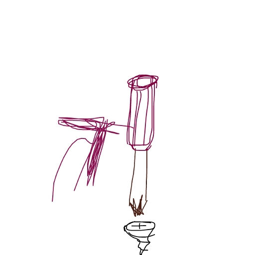 Screwdriver drawing by babitheartist