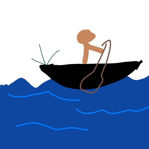 Canoe drawing by Shandi