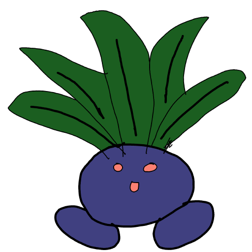 Oddish drawing by Shandi