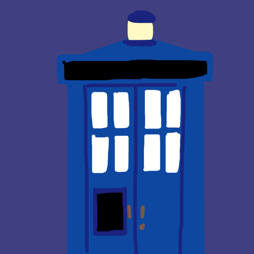 TARDIS drawing by knoxy