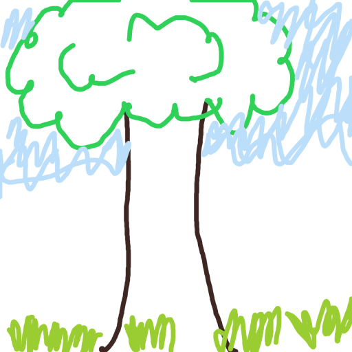 Tree drawing by star