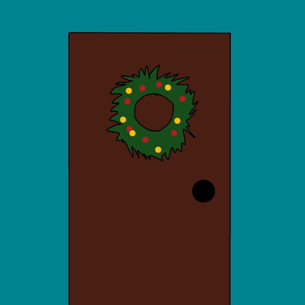 Garland drawing by krissywissy