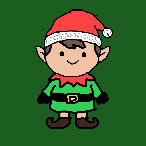 Elf drawing by dan