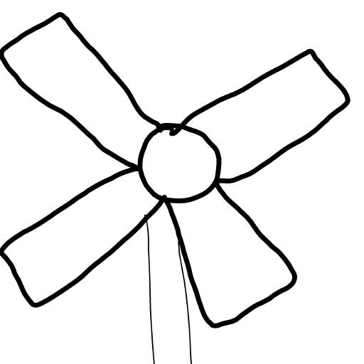 Windmill drawing by magic-vivid-guru