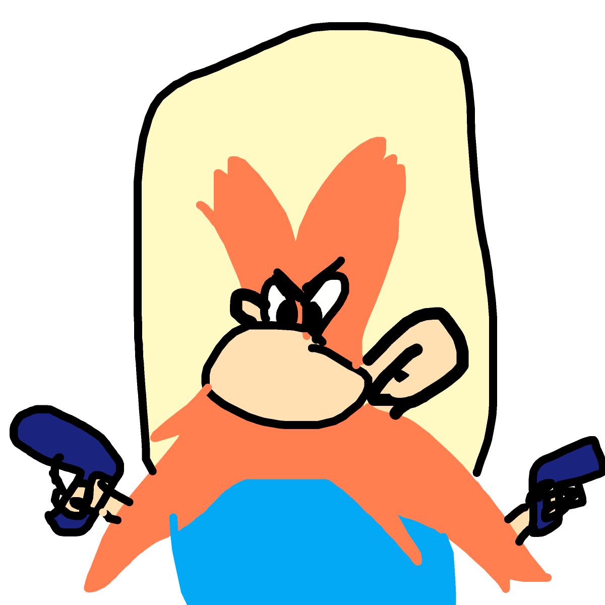 Yosemite Sam drawing by hatben