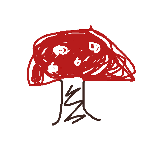 Mushroom drawing by maite