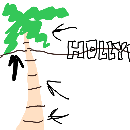 Palm Tree drawing by ismael