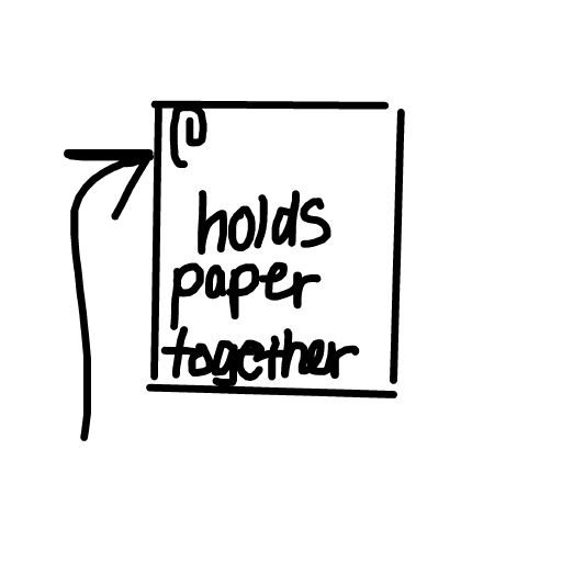 Paperclip drawing by cyan-super-drawer