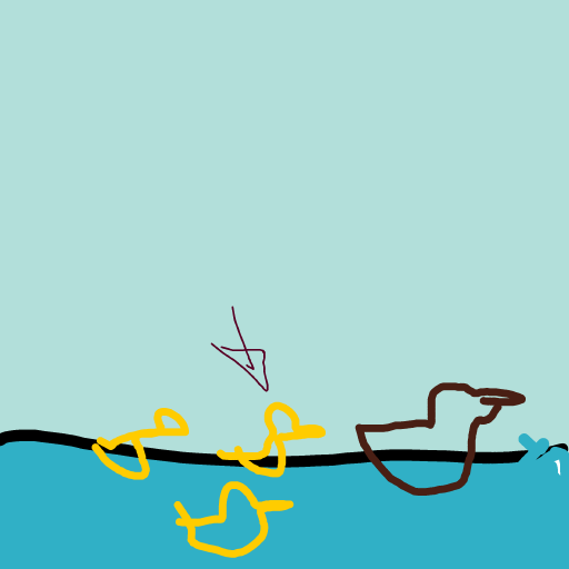 Duckling drawing by mjolnirbear