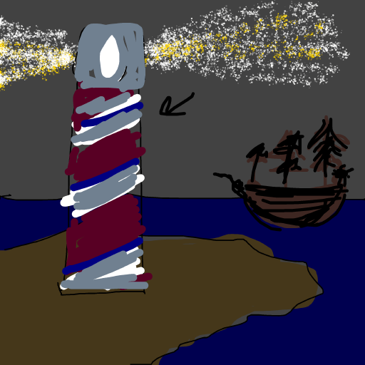 Lighthouse drawing by tris - art _ wow