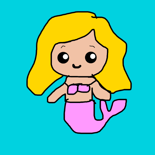 Mermaid drawing by countnicula