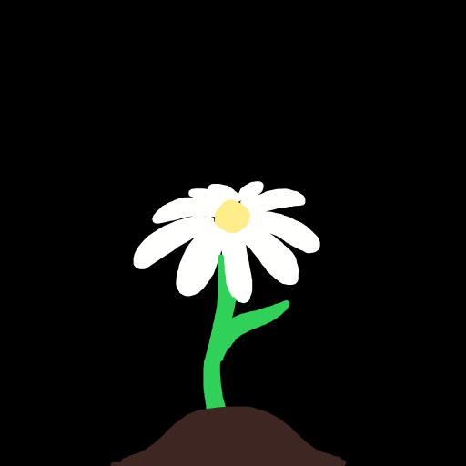 Flower drawing by doublem