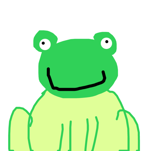 Frog drawing by grou