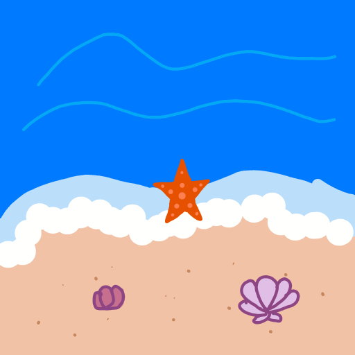 Beach drawing by 1singular_sensation