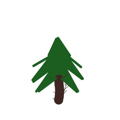 Pine Tree drawing by Paladin_bud_bud