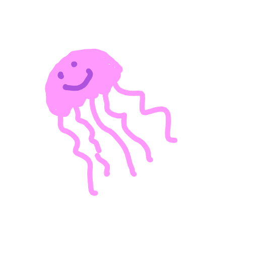 Jellyfish drawing by Anna