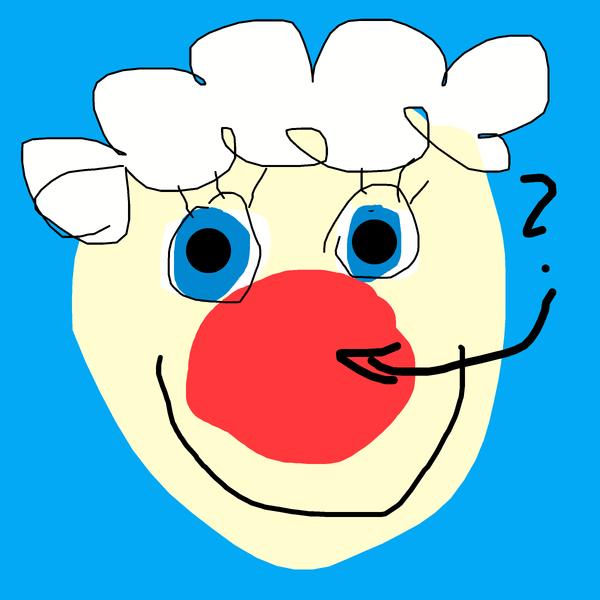 Clown Nose drawing by great-fresh-style