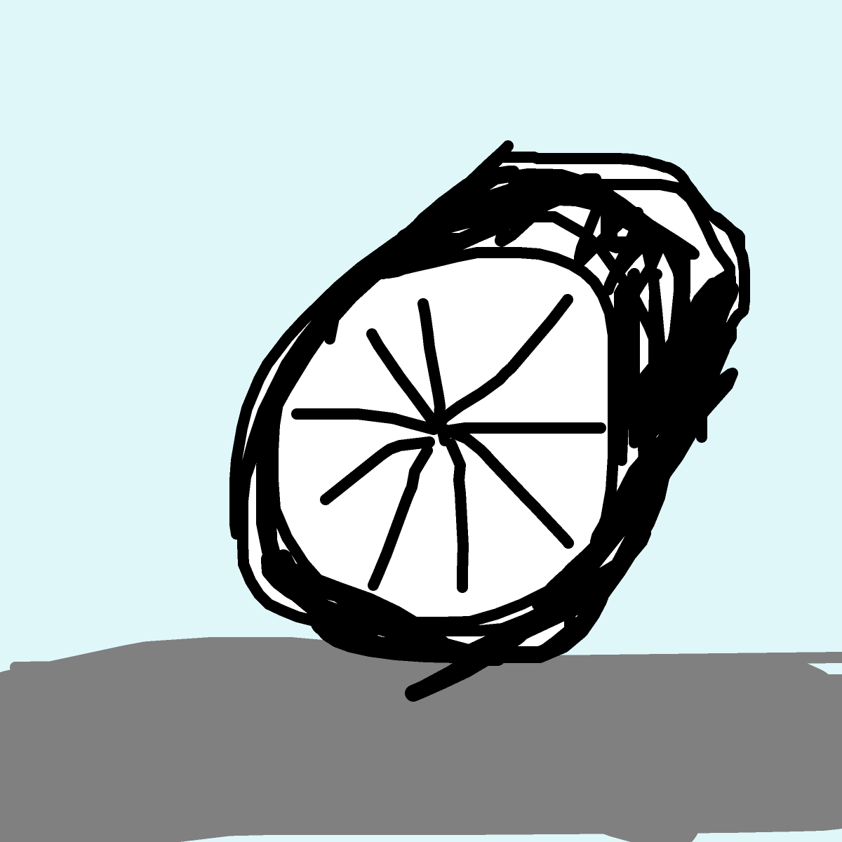 Wheel drawing by mijnsie