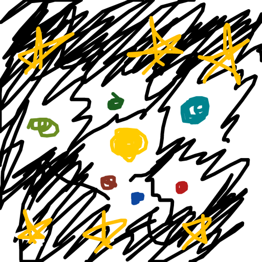 Solar System drawing by light-jade-pride
