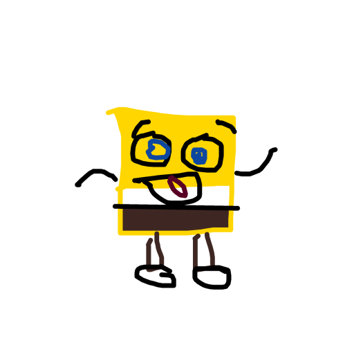 SpongeBob drawing by rare-icy-storm