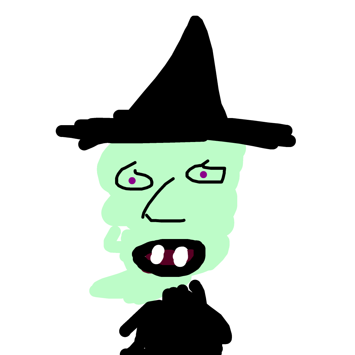 Witch drawing by martinilopez