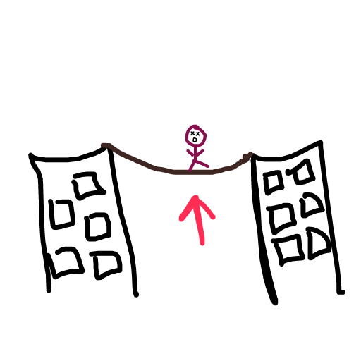 Tightrope drawing by sea-omega-pro