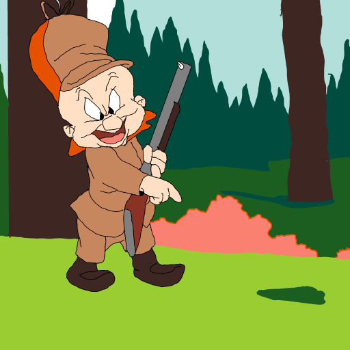 Elmer Fudd drawing by Guardianoflives