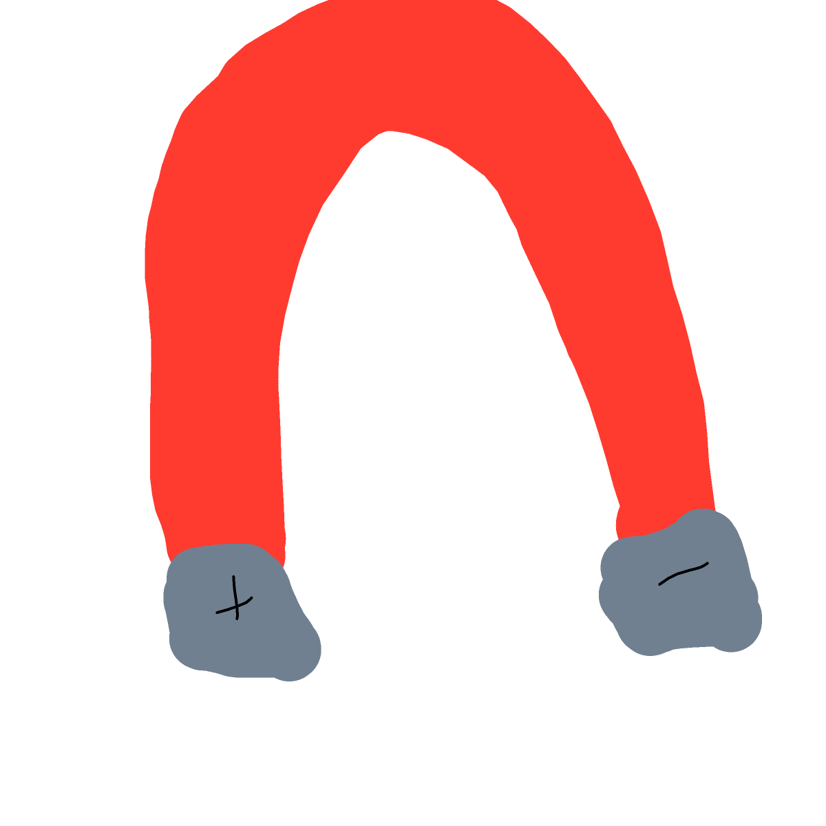 Magnet drawing by Bri3
