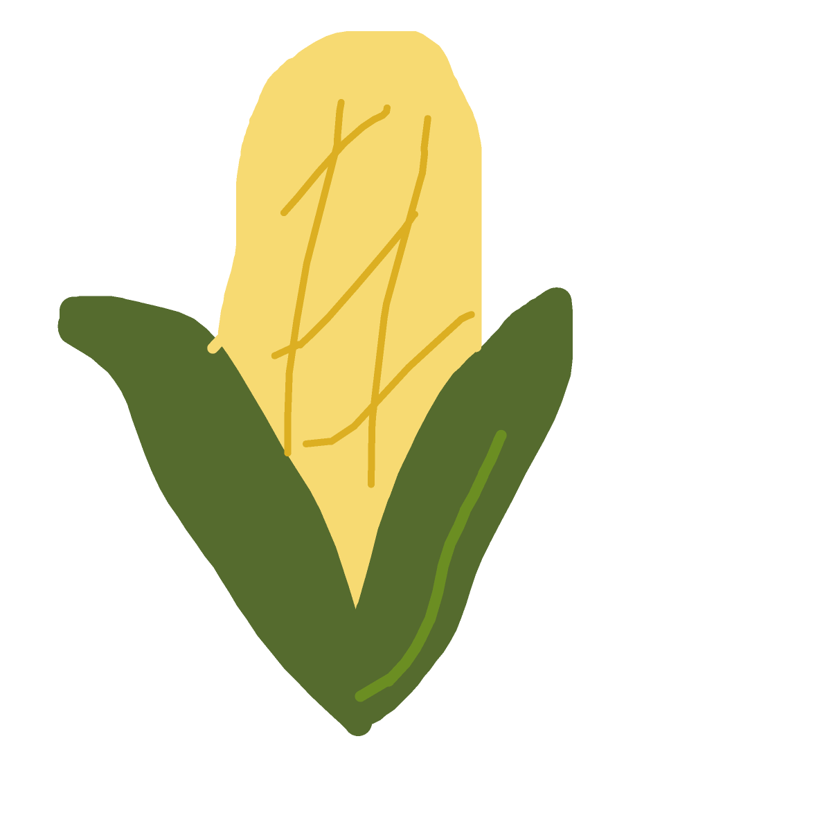 Corn drawing by reggie