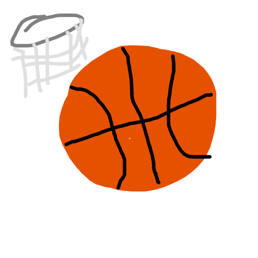 Basketball drawing by nice-draw-designer