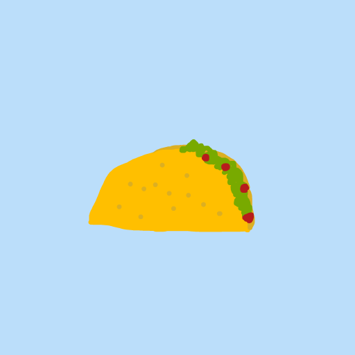 Taco drawing by amarena