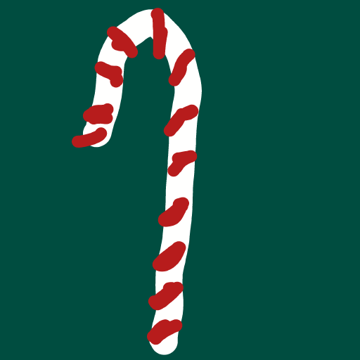 Candy Cane drawing by Guardianoflives
