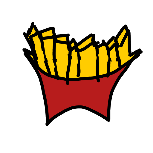 Fries drawing by sonic-bold-major