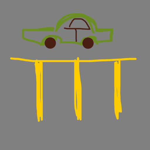 Parking Lot drawing by max-rare-tower