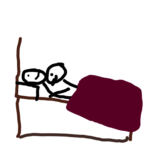 Bed drawing by sea-wave-artist