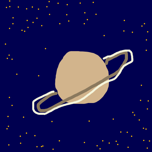 Saturn drawing by nice-draw-designer