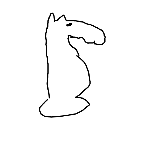 Knight drawing by Mr Doodles