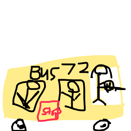 School Bus drawing by ink-just-wizard