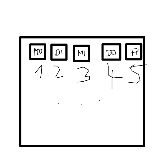 Calendar drawing by isi